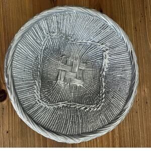 BEATRIZ BALL SIERRA MODERN AFRICA BASKET GUNMETAL SMALL